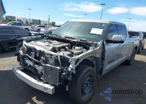 2022 Toyota Tundra Hybrid Limited from USA, damaged, VIN 5TFJC5BC3NX001030
